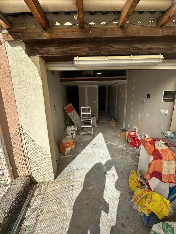 Douche à l'italienne aménagée