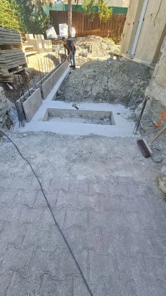 Création de l'élévation sur deux niveaux