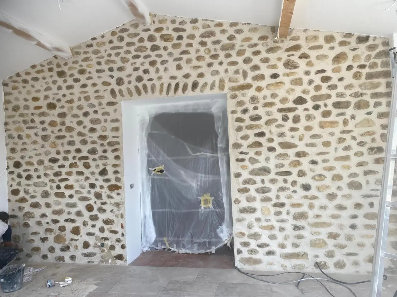 Intégration d'une extension sur un mas historique