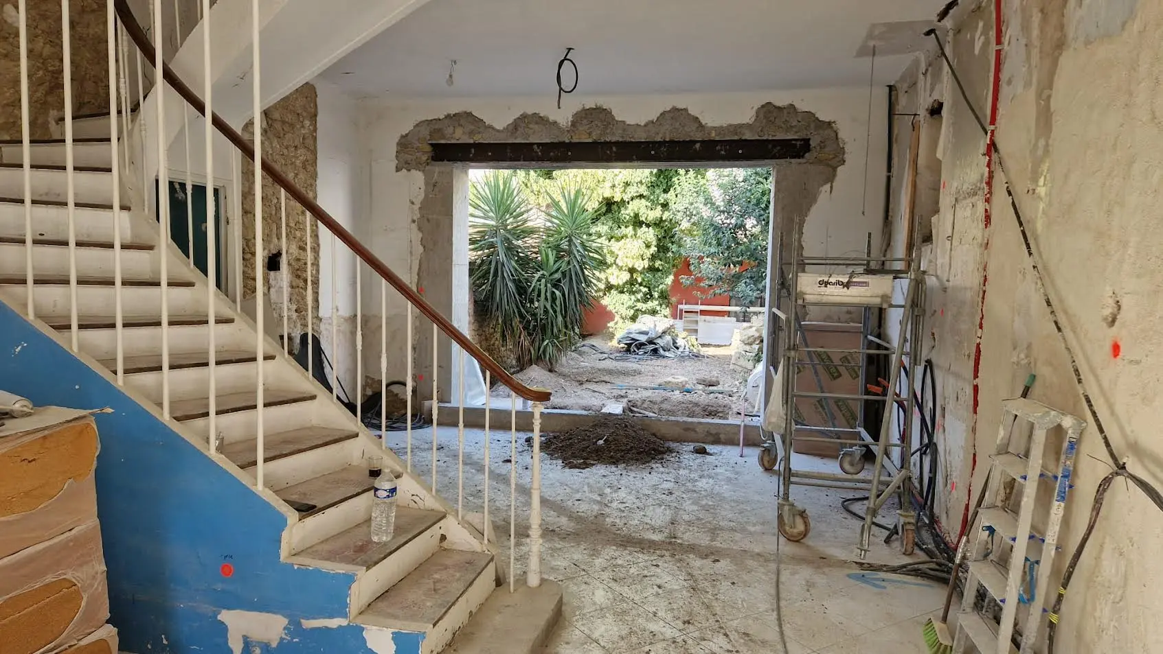 Décloisonnement de la pièce de vie